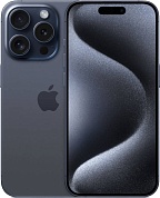 Смартфон Apple iPhone 15 Pro Dual Sim 512GB, Blue Titanium (синий) 
